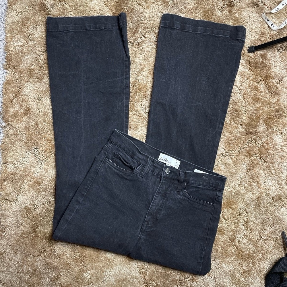 Sam Edelman Bay Flare Trouser Jean Black Size 27